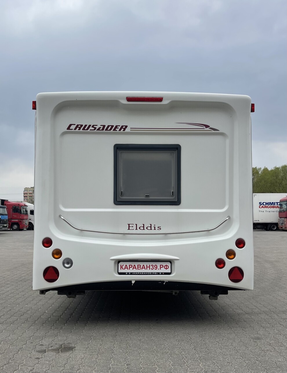 Дом на колёсах, Прицеп-дача: ELDDIS CRUSADER SUPERSIROCCO